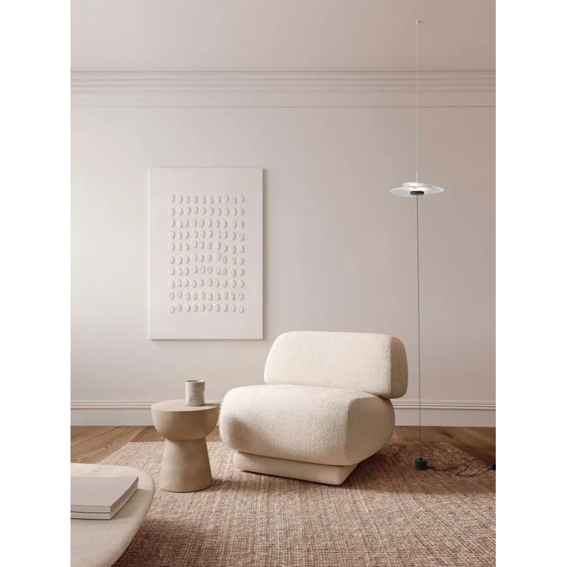 Lampa podłogowa designerska Pea LED 3000K biała