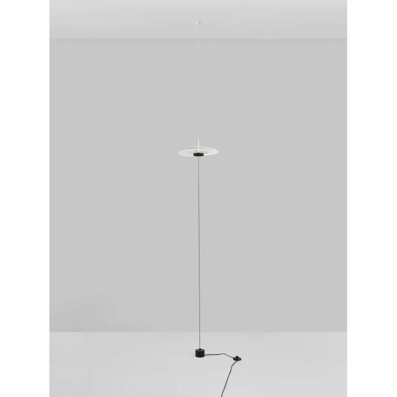 Lampa podłogowa designerska Pea LED 3000K biała