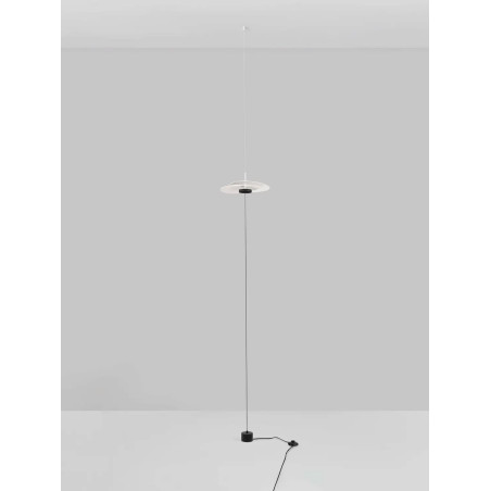 Lampa podłogowa designerska Pea LED 3000K biała