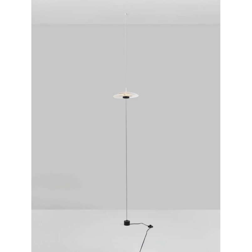 Lampa podłogowa designerska Pea LED 3000K biała