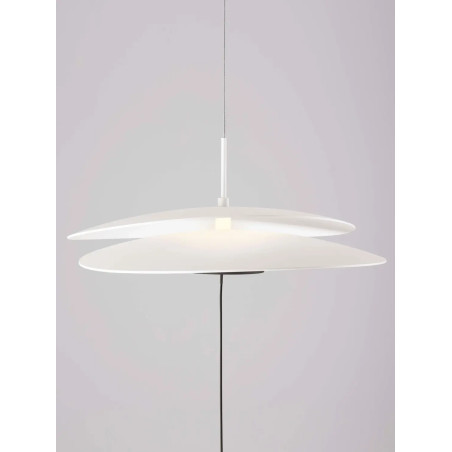 Lampa podłogowa designerska Pea LED 3000K biała