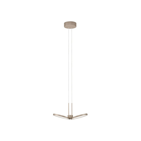 Lampa wisząca 2 punktowa Trigna 32,5cm LED 2700-3000K szampańskie złoto