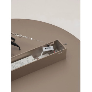 Plafon okrągły minimalistyczny Trigna 61cm LED 2700-3000K szampańskie złoto