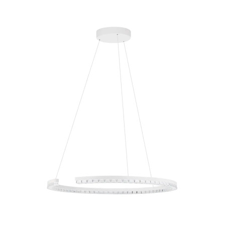 Lampa wisząca okrągła ze ściemniaczem Fazzano 65cm LED 3000K biała