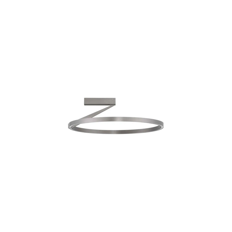 Plafon ring ściemniany Razza 60cm LED 2700-3000-4000K nikiel
