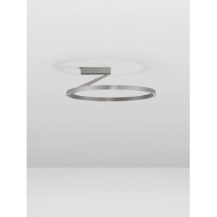 Plafon ring ściemniany Razza 60cm LED 2700-3000-4000K nikiel