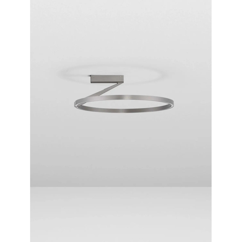 Plafon ring ściemniany Razza 60cm LED 2700-3000-4000K nikiel