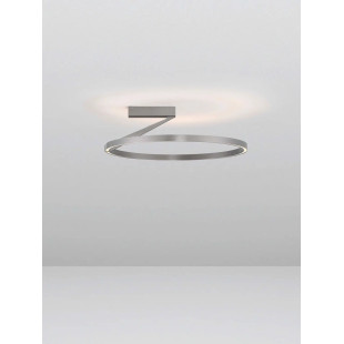 Plafon ring ściemniany Razza 60cm LED 2700-3000-4000K nikiel