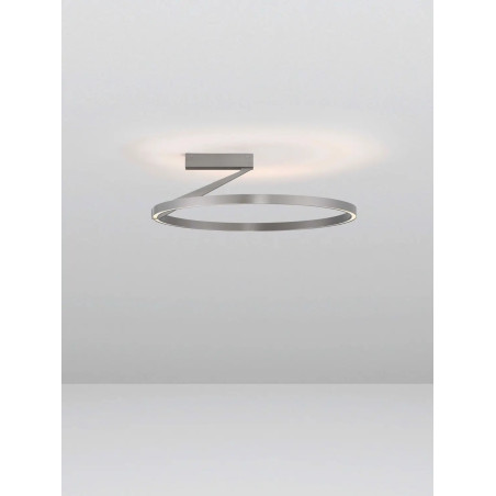 Plafon ring ściemniany Razza 60cm LED 2700-3000-4000K nikiel