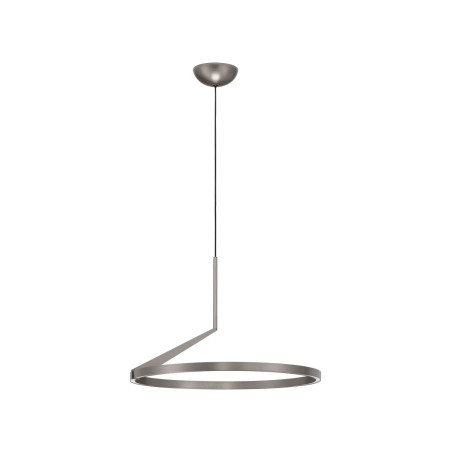 Lampa wisząca ring - ściemniana Razza 60cm LED 2700-3000-4000K nikiel