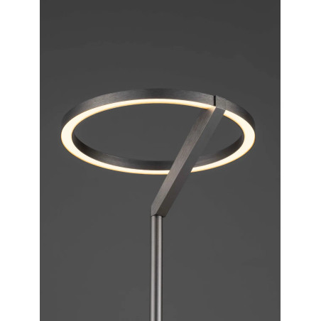 Lampa stołowa ring z dotykowym ściemniaczem Razza 22cm 3000K nikiel
