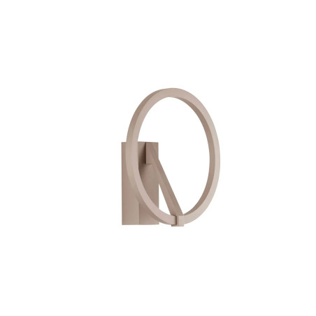 Kinkiet ring ściemniany Razza 22cm LED 2700-3000-4000K beżowe złoto