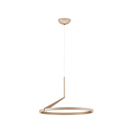 Lampa wisząca ring - ściemniana Razza 60cm LED 2700-3000-4000K beżowe złoto
