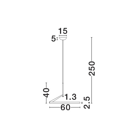 Lampa wisząca ring - ściemniana Razza 60cm LED 2700-3000-4000K beżowe złoto