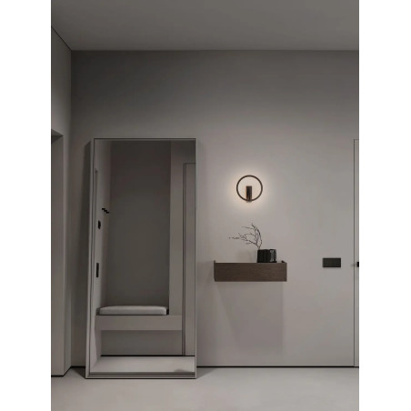 Kinkiet ring ściemniany Razza 22cm LED 2700-3000-4000K czarny