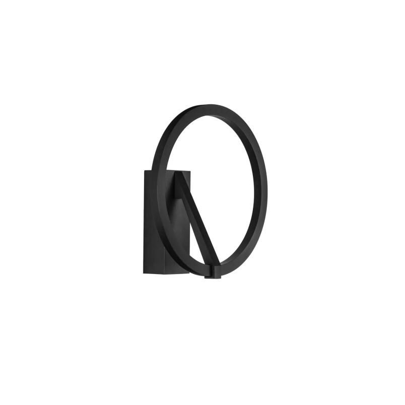 Kinkiet ring ściemniany Razza 22cm LED 2700-3000-4000K czarny