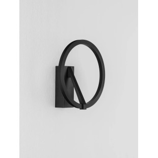 Kinkiet ring ściemniany Razza 22cm LED 2700-3000-4000K czarny