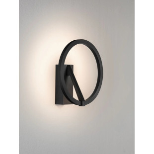 Kinkiet ring ściemniany Razza 22cm LED 2700-3000-4000K czarny