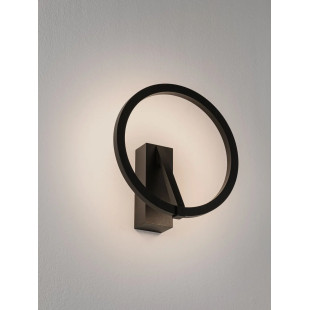 Kinkiet ring ściemniany Razza 22cm LED 2700-3000-4000K czarny