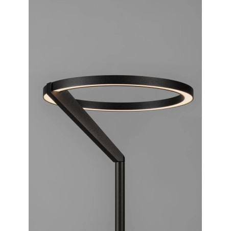 Lampa stołowa ring z dotykowym ściemniaczem Razza 22cm 3000K czarna