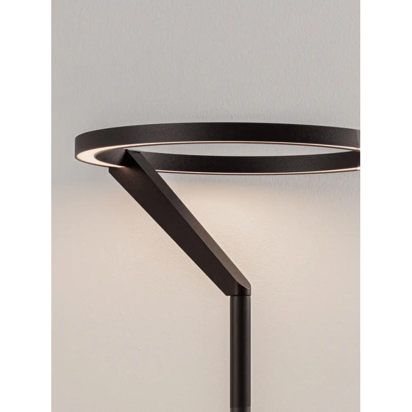 Lampa stołowa ring z dotykowym ściemniaczem Razza 22cm 3000K czarna