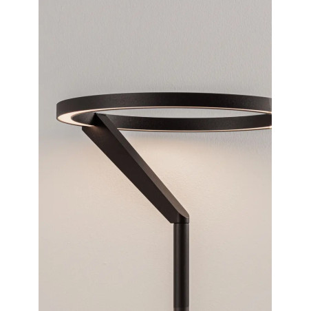 Lampa stołowa ring z dotykowym ściemniaczem Razza 22cm 3000K czarna