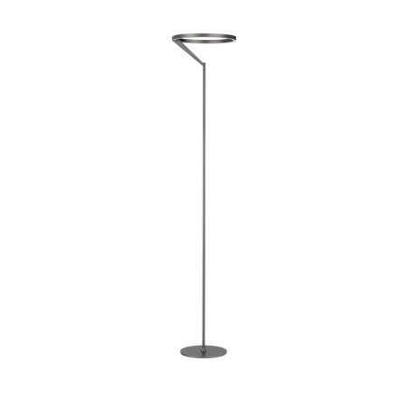 Lampa podłogowa ring z dotykowym ściemniaczem Razza 168cm 3000K nikiel