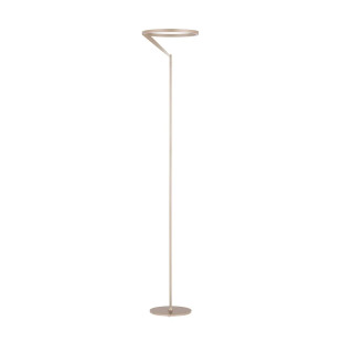 Lampa podłogowa ring z dotykowym ściemniaczem Razza 168cm 3000K beżowe złoto
