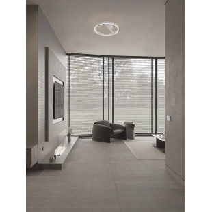 Plafon ring - ściemniacz triac Fronti LED CCT 2700-4000K 50cm biały