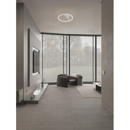 Plafon ring - ściemniacz triac Fronti LED CCT 2700-4000K 50cm biały