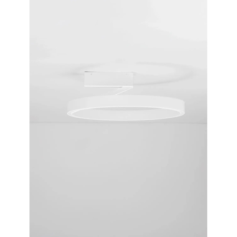 Plafon ring - ściemniacz triac Fronti LED CCT 2700-4000K 50cm biały