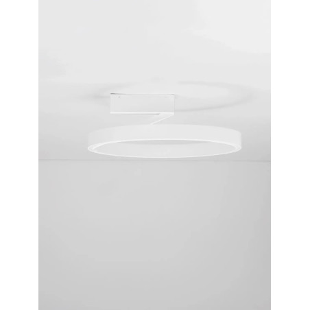 Plafon ring - ściemniacz triac Fronti LED CCT 2700-4000K 50cm biały
