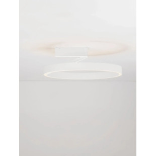 Plafon ring - ściemniacz triac Fronti LED CCT 2700-4000K 50cm biały