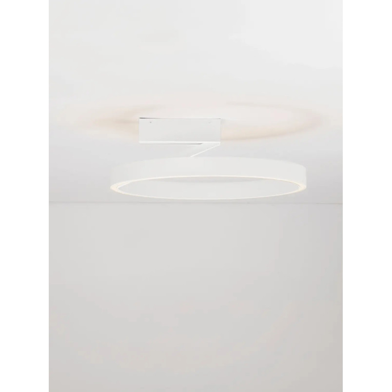 Plafon ring - ściemniacz triac Fronti LED CCT 2700-4000K 50cm biały