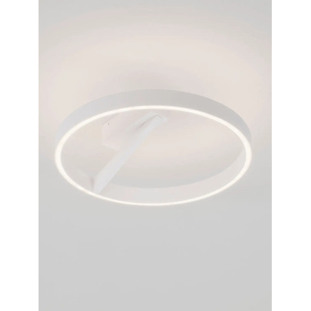 Plafon ring - ściemniacz triac Fronti LED CCT 2700-4000K 50cm biały