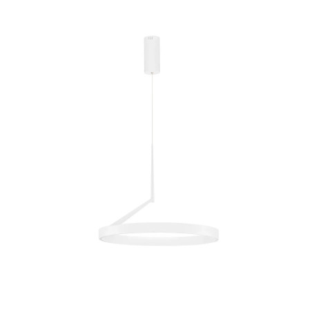 Lampa wisząca okrągła - ring - ściemniacz triac Fronti LED CCT 2700-4000K 60cm biała