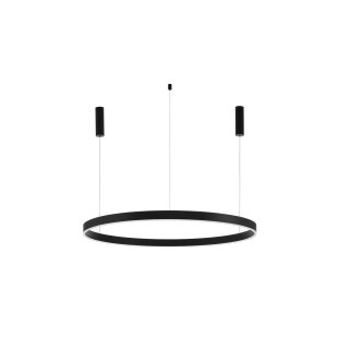 Lampa wisząca okrągła ring - ściemniacz triac Lupia 120cm LED 3000K czarna