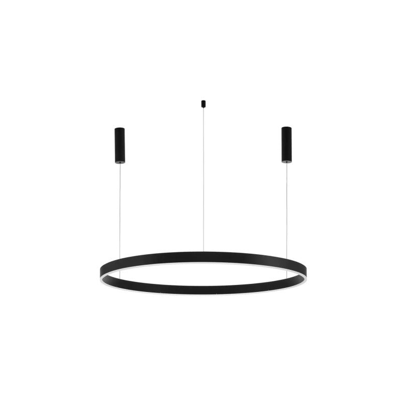 Lampa wisząca okrągła ring - ściemniacz triac Lupia 120cm LED 3000K czarna
