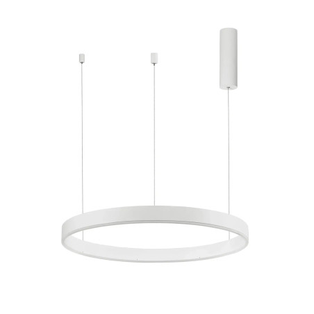 Lampa wisząca okrągła ring - ściemniacz triac Lupia 60cm LED 3000K biała