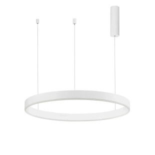 Lampa wisząca okrągła ring - ściemniacz triac Lupia 80cm LED 3000K biała