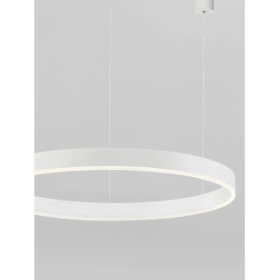 Lampa wisząca okrągła ring - ściemniacz triac Lupia 100cm LED 3000K biała