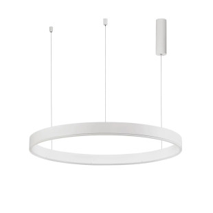 Lampa wisząca okrągła ring - ściemniacz triac Lupia 100cm LED 3000K biała