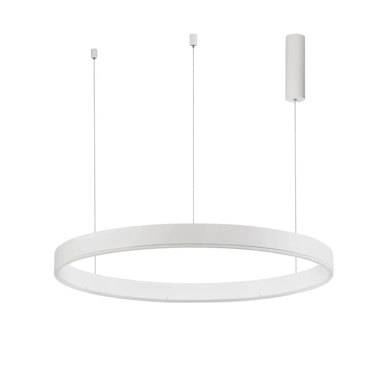 Lampa wisząca okrągła ring - ściemniacz triac Lupia 100cm LED 3000K biała