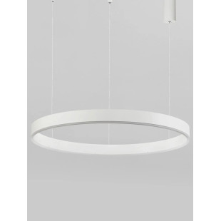 Lampa wisząca okrągła ring - ściemniacz triac Lupia 100cm LED 3000K biała