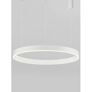 Lampa wisząca okrągła ring - ściemniacz triac Lupia 100cm LED 3000K biała