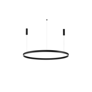 Lampa wisząca okrągła ring - ściemniacz triac Lupia 150cm LED 3000K czarna