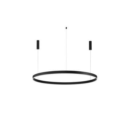 Lampa wisząca okrągła ring - ściemniacz triac Lupia 150cm LED 3000K czarna