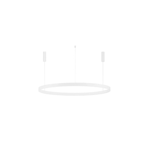 Lampa wisząca okrągła ring - ściemniacz triac Lupia 150cm LED 3000K biała