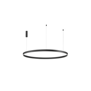 Lampa wisząca okrągła ring - z pilotem sterowania Lupia 150cm LED 2700-6000K czarna