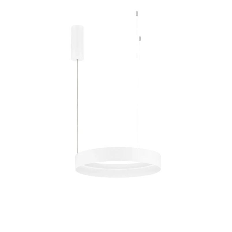 Lampa wisząca ring - ściemniacz triac Marzi 50cm LED CCT 2700-4000K biała